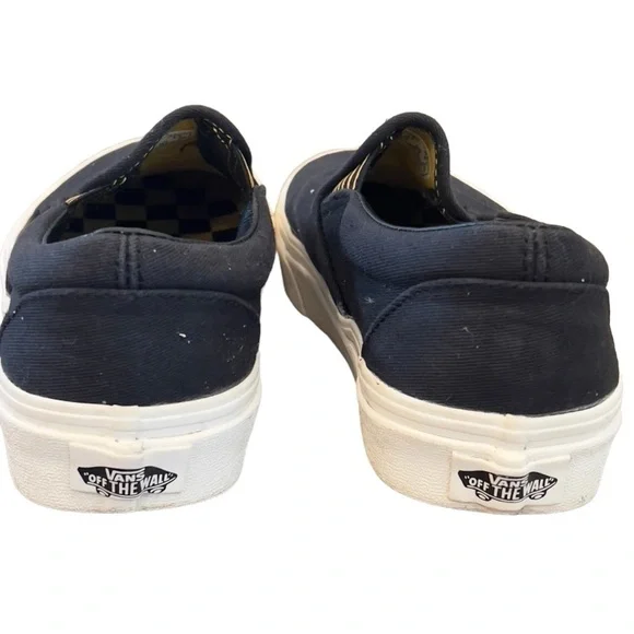 Vans Harry Potter Hufflepuff Slip-On Shoes Unisex Black Canvas Everyday - Picture 4 of 6